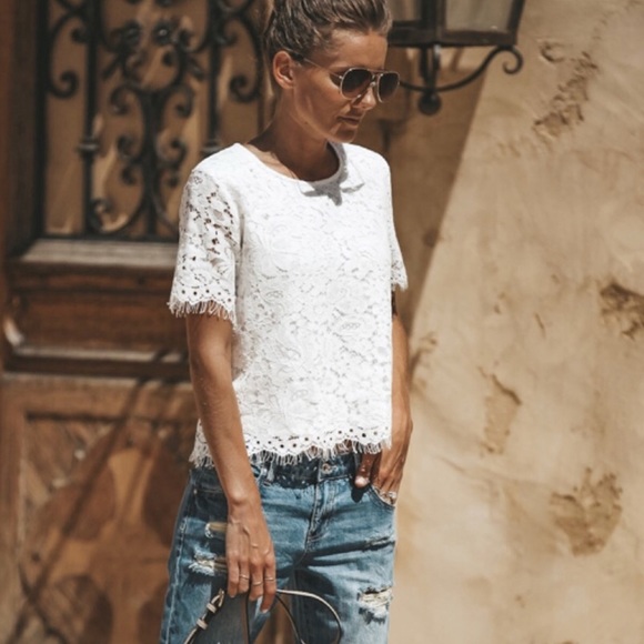 Vici Tops - Vici collection lace top